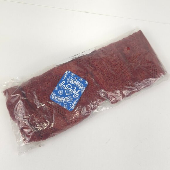 Free People  Intimately Live It Up Lace Body Suit Rust Red NWT XS - Picture 6 of 10